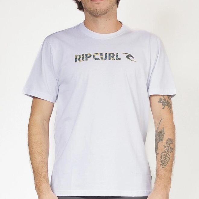 Camiseta Rip Curl Floral Filter Barrel Killaa Masculina - Foto 1