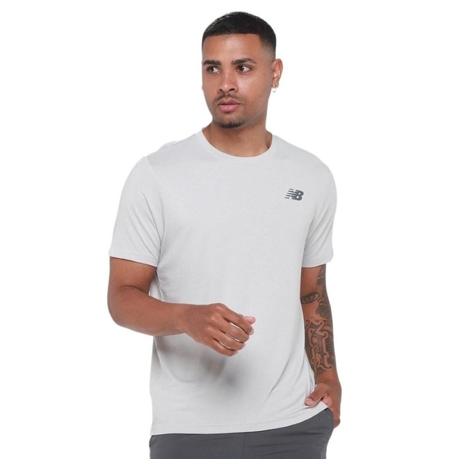 Camiseta New Balance Active Logo Masculina - Foto 1