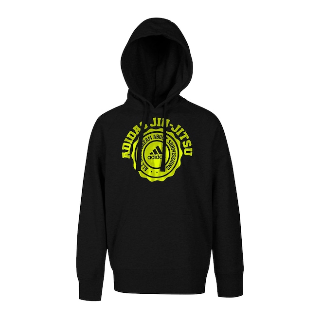 BLUSA DE MOLETOM ADIDAS GENERIC BJJ COM CAPUZ MASCULINO - Foto 1