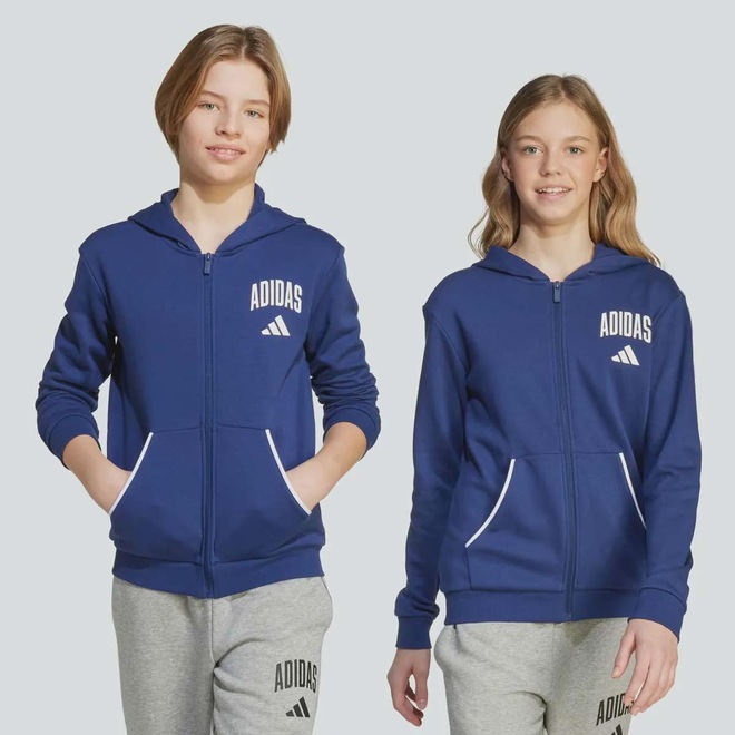 Jaqueta adidas Clgt FT FZ Infantil - Foto 1