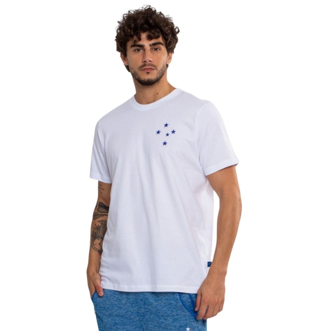 Camiseta Surf Center Clássica Cruzeiro Oficial Masculina - Foto 1