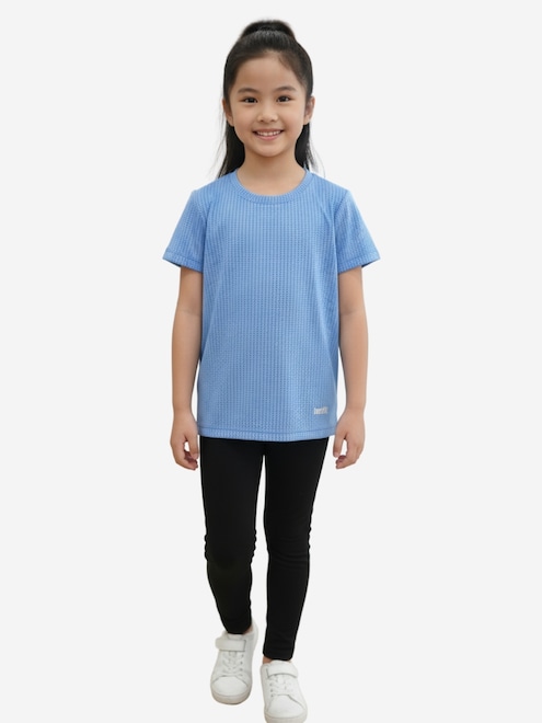 Camiseta Best Fit Dry Menina Esportiva Confortável Infantil - Foto 1