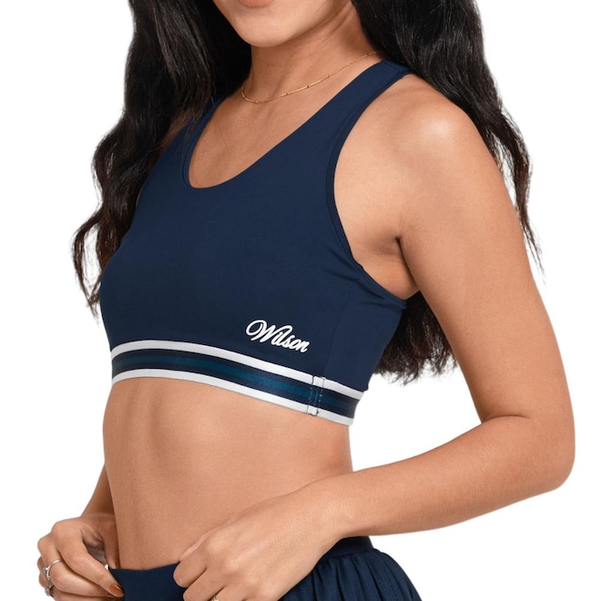 Top Wilson Tour Retrô Feminino - Foto 1
