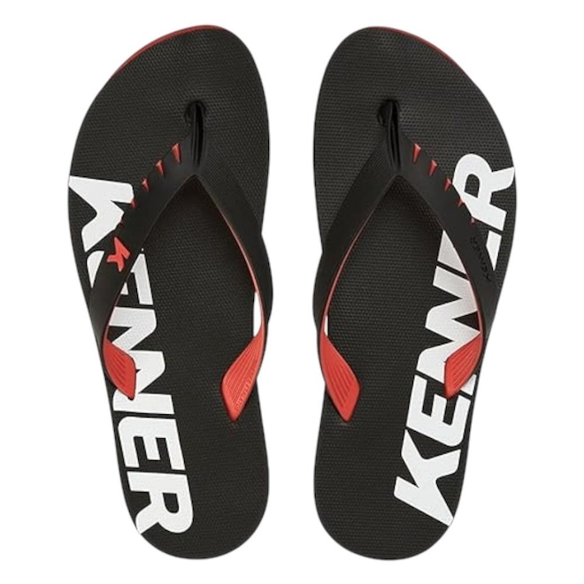 Chinelo Kenner Red Pvc Masculino - Foto 1