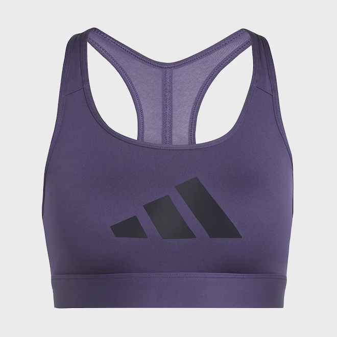 Top adidas Powerreact Big Logo Feminino - Foto 1