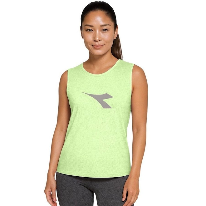 Camiseta Regata Diadora Big Logo Feminina - Foto 1