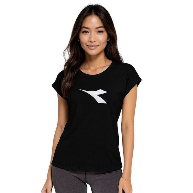 Camiseta Diadora Big Logo Feminina - Foto 1