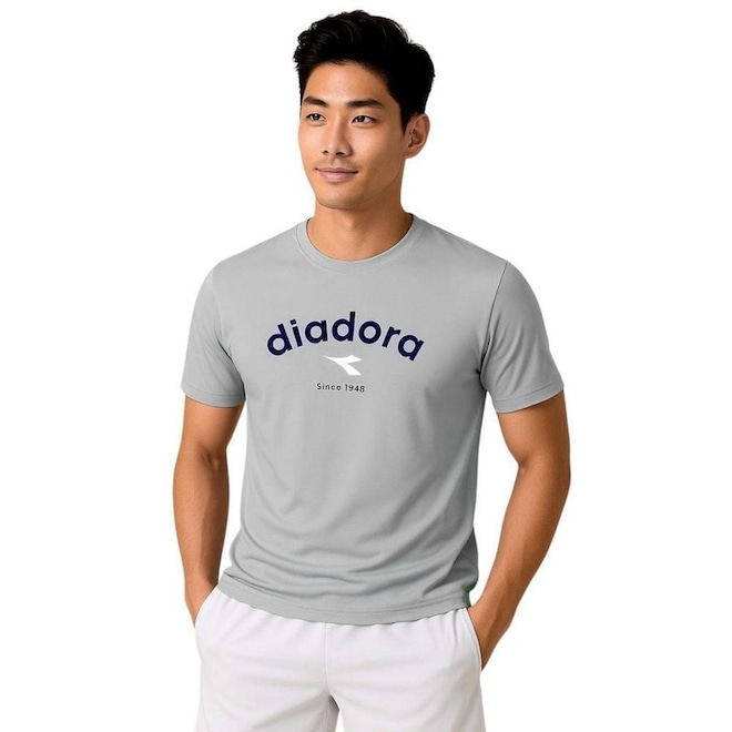 Camiseta Diadora Identidade Masculina - Foto 1