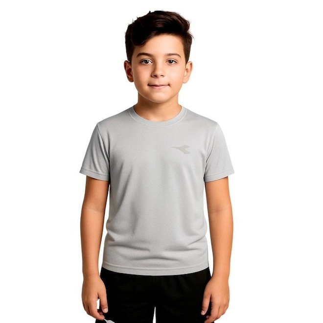 Camiseta Diadora Small Logo Infantil - Foto 1