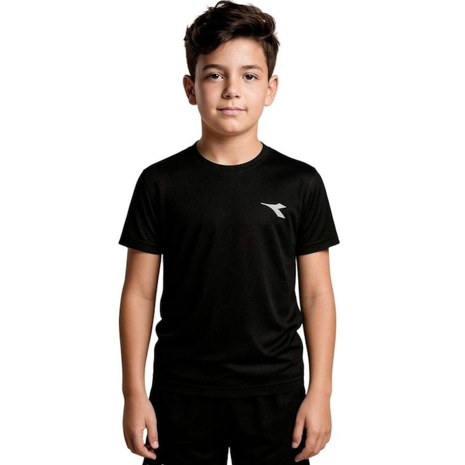Camiseta Diadora Small Logo Infantil - Foto 1