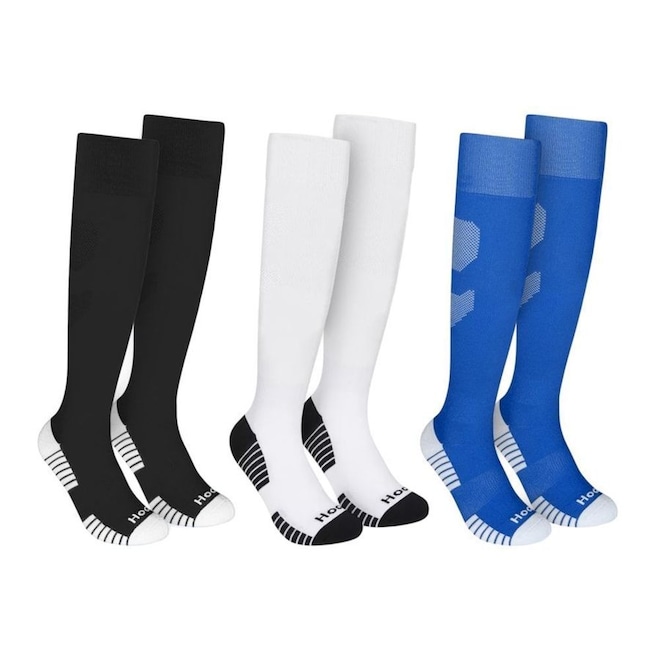 Kit 3 Pares de Meiões Hoahi Sport Atoalhado Masculino - Foto 1