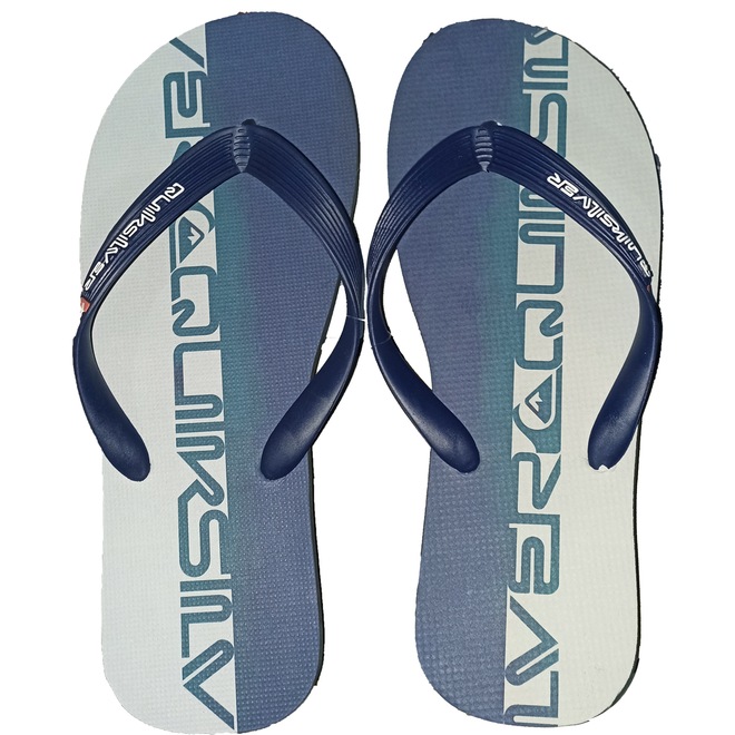 Chinelo Quiksilver Molokai Wordblock Masculino - Foto 1