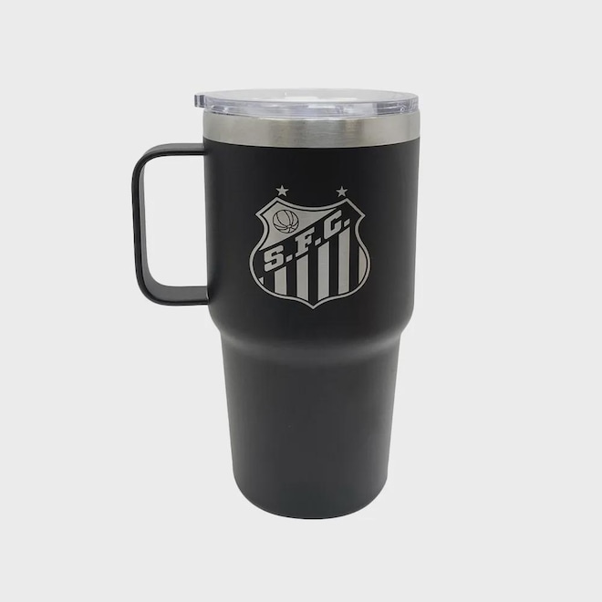 Caneca Térmica do Santos Cebola Brindes com Tampa - 700ml - Foto 1