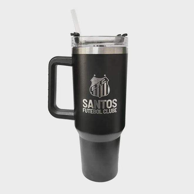 Caneca Térmica do Santos Cebola Brindes - 1,2 Litros - Foto 1