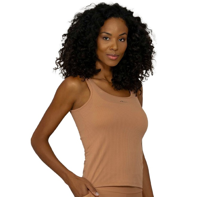 Camiseta Regata Run More Essencial Feminina - Foto 1