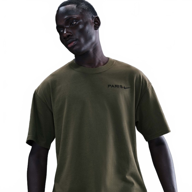 Camiseta Paris Saint-Germain Nike Peak Masculina - Foto 1