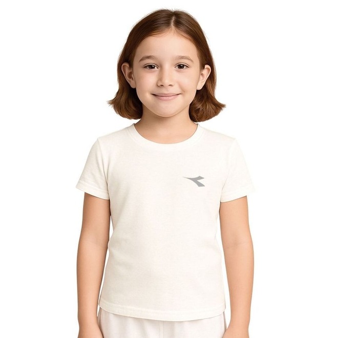 Camiseta Diadora Small Logo Infantil - Foto 1