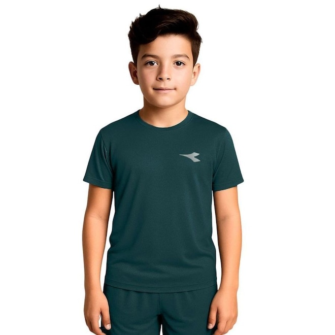 Camiseta Diadora Small Logo Infantil - Foto 1