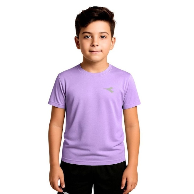 Camiseta Diadora Small Logo Infantil - Foto 1