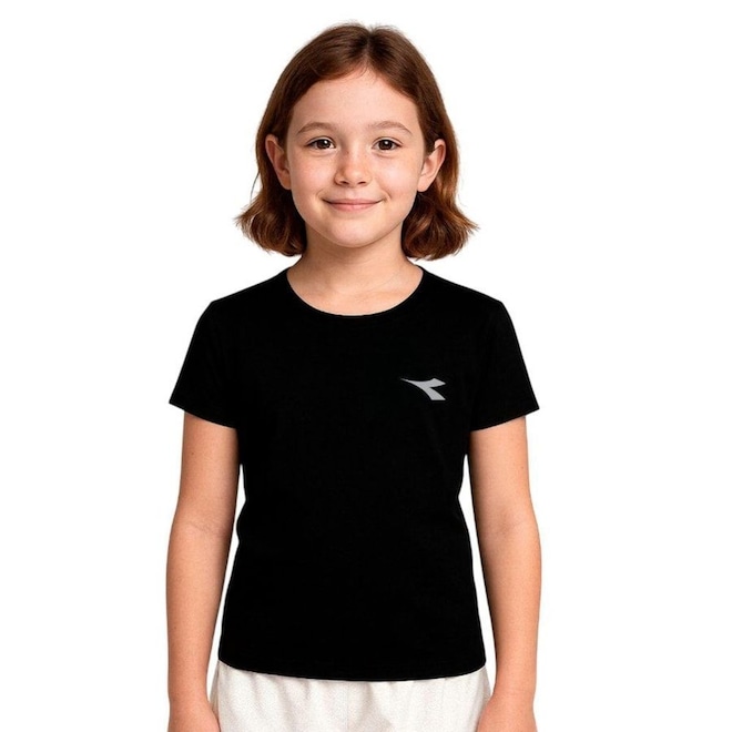 Camiseta Diadora Small Logo Infantil - Foto 1