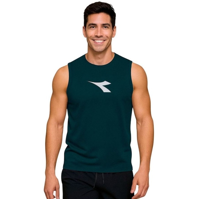 Regata Machão Diadora Big Logo Masculina - Foto 1