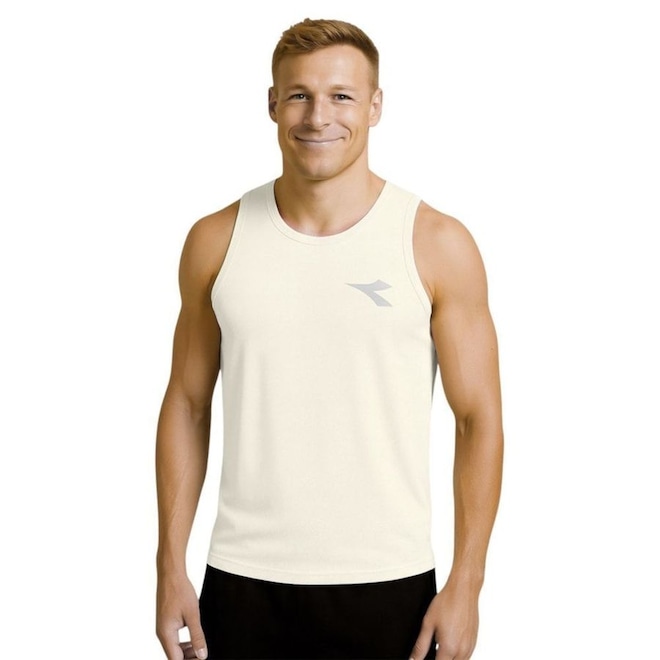 Regata Diadora Small Logo Masculina - Foto 1