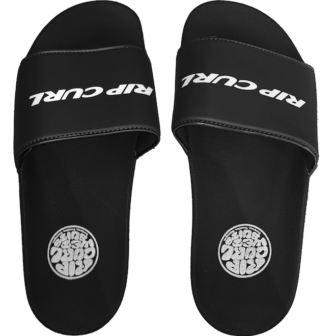 Chinelo Rip Curl Slide Icons Beach Masculino - Foto 1