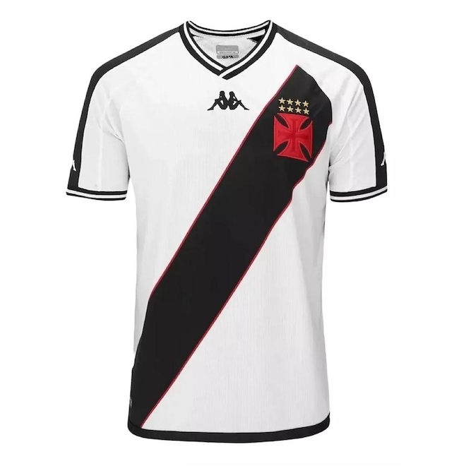 Camisa do Vasco Away II 24/25 Torcedor Kappa Masculina - Foto 1