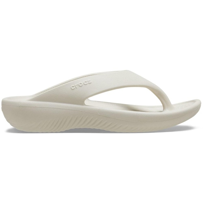 Sandália Feminina Crocs Mellow Recovery W Flip Stucco - Foto 1