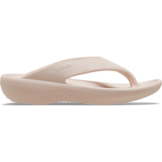 Sandália Feminina Crocs Mellow Recovery W Flip Quartz - Foto 1