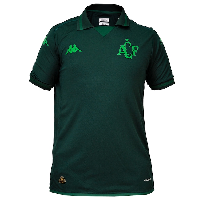 Camisa Chapecoense Kappa 2025 Uniforme 3 Torcedor - Masculino - Foto 1
