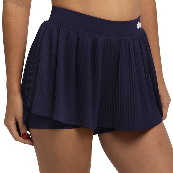 Shorts Saia Wilson Tour Retro Tight Feminino - Foto 1