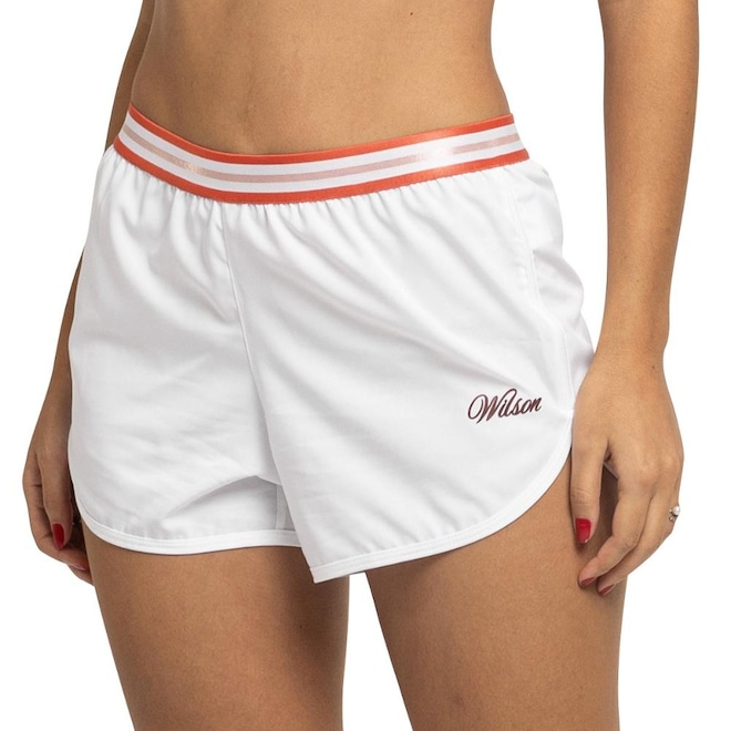 Shorts Wilson Tour Retro Feminino - Foto 1
