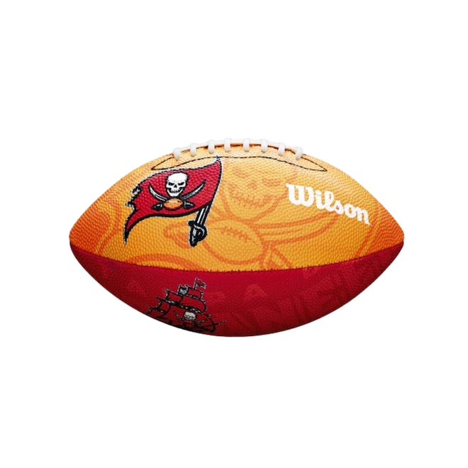 Bola Futebol Americano Wilson Nfl Team Logo Jr Tb  - Unissex - Foto 1