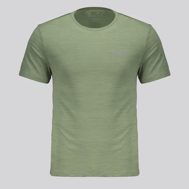 Camiseta Topper Sport Poliamida Masculina - Foto 1