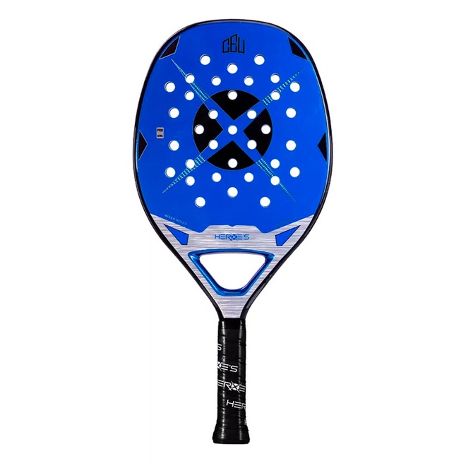 Raquete Beach Tennis Heroe's Ceu Kevlar 2024 Allan Oliveira - Foto 1