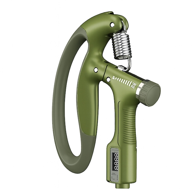 Hand Grip Gold Sports Phoenix Carga 10/120 kgs - Mola Aço Carbono Contador - Foto 1