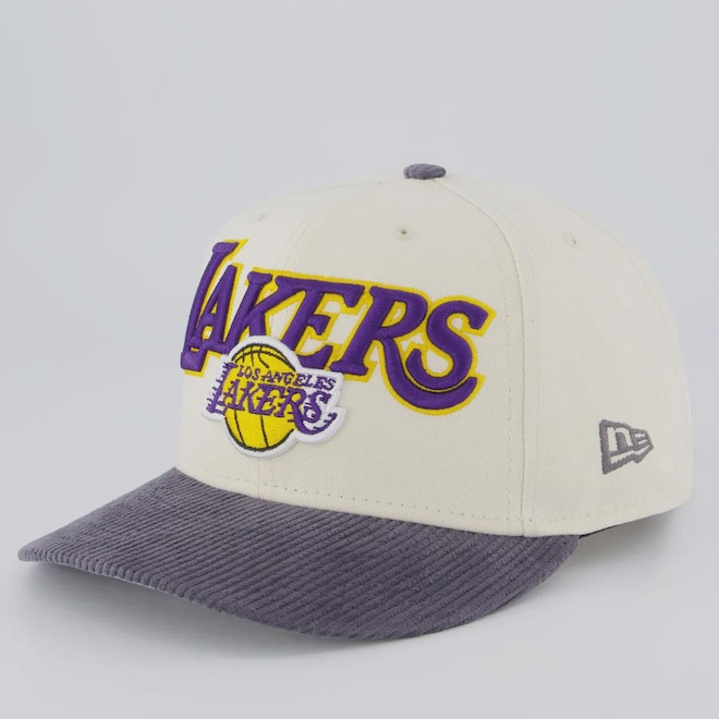 Boné New Era NBA Los Angeles Lakers Cord 950 - Foto 1