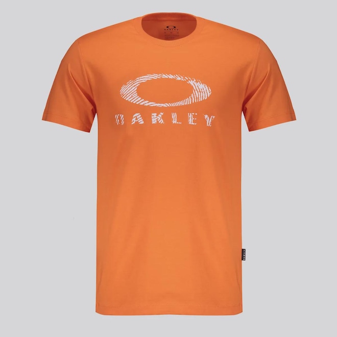 Camiseta Oakley Ellipse Fingerprint SS Masculina - Foto 1