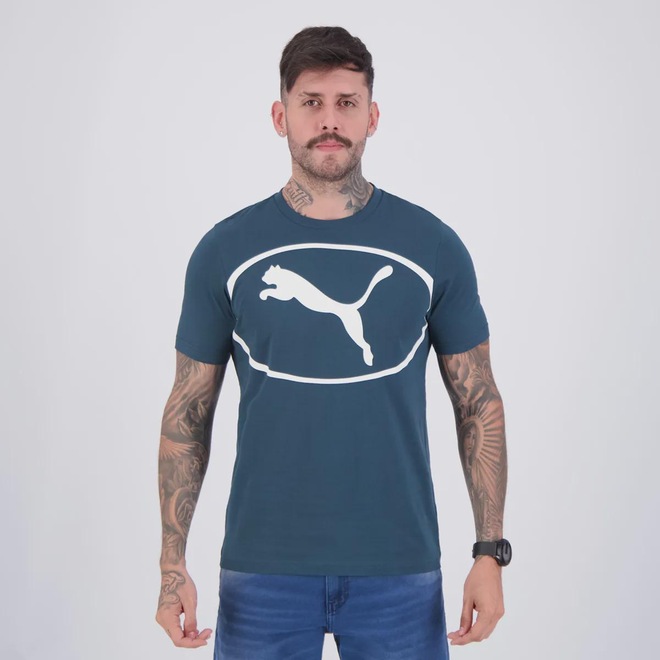Camiseta Puma Sport Graphic Masculina - Foto 1