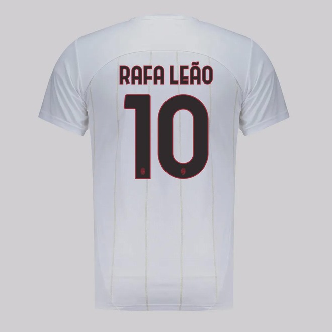 Camisa Milan Pré-Jogo 2025 Puma 10 Rafa Leão Masculina - Foto 1