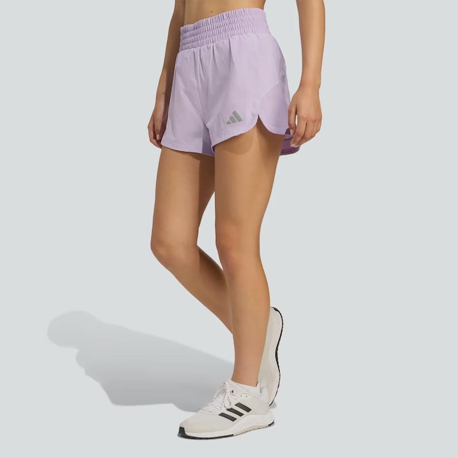 Shorts adidas Racer Pacer Intensity Feminino - Foto 1
