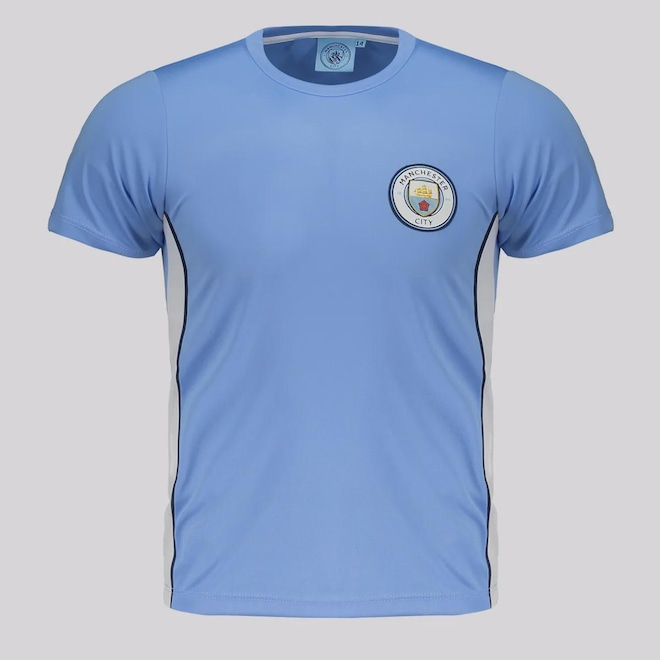 Camisa Manchester City Shield Infantil - Foto 1