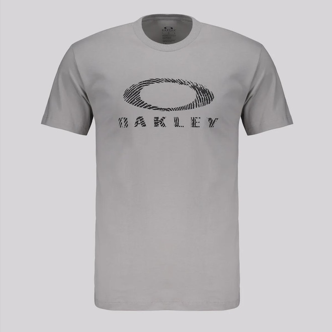 Camiseta Oakley Ellipse Fingerprint SS Masculino - Foto 1