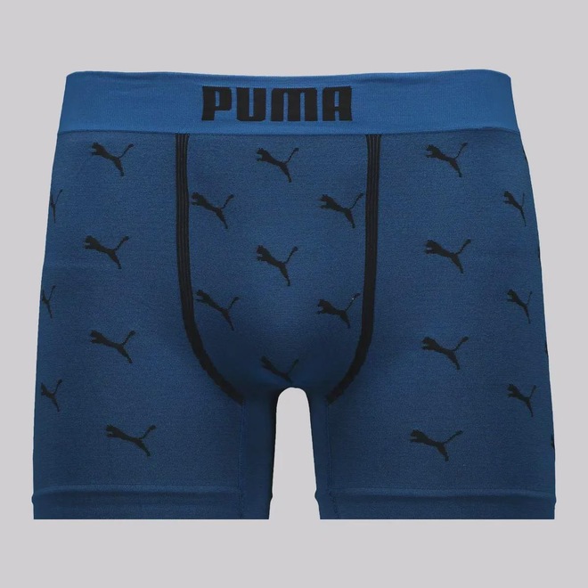 Kit 3 Cuecas Puma Boxer Sem Costura Masculino - Foto 1