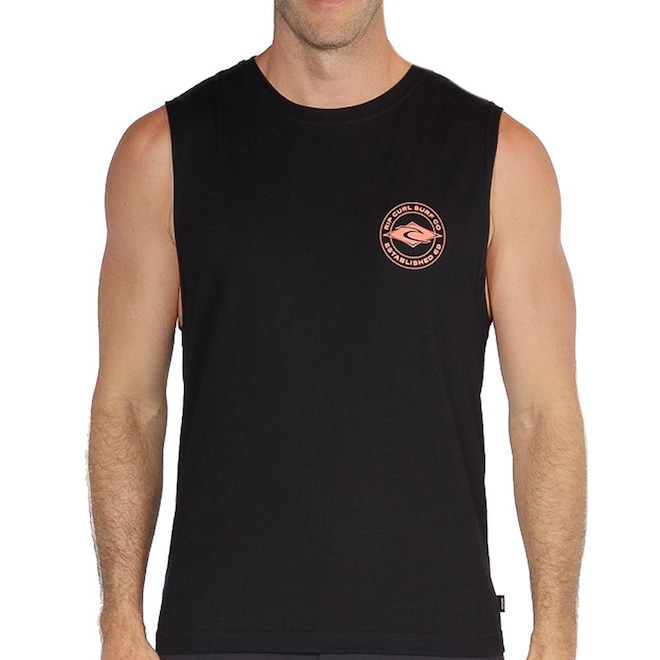 Camiseta Regata Rip Curl Stringer Muscle SM26 Masculina - Foto 1