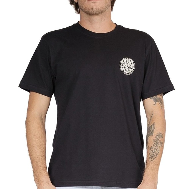 Camiseta Rip Curl Front Wettie SM26 Masculina - Foto 1