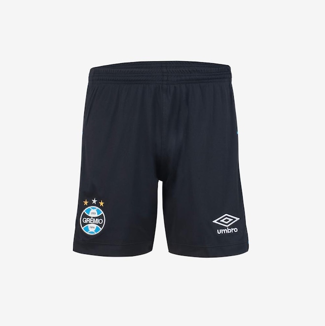 Calção Umbro Grêmio Of.1 2025 - Infantil - Foto 1