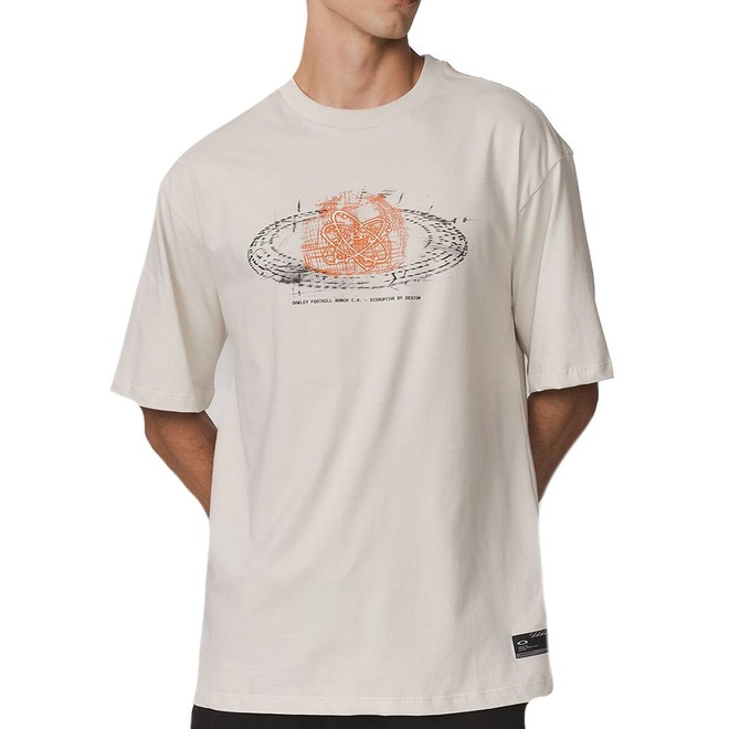 Camiseta Oakley DNA Hologram Science SS SM26 Masculina - Foto 1