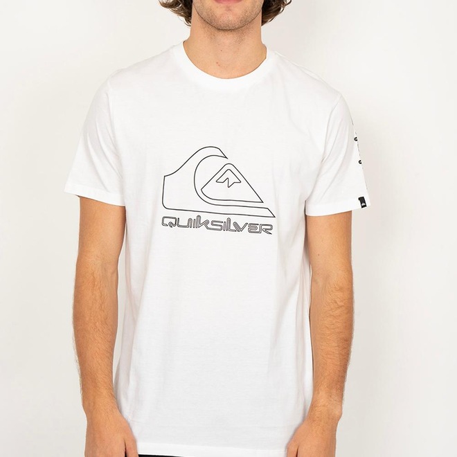 Camiseta Quiksilver New Tour Plus Size Masculina - Foto 1